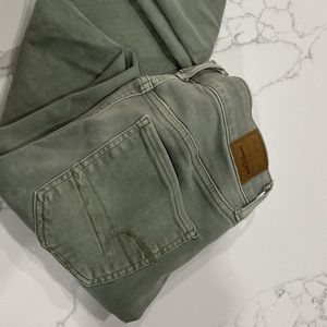 American Eagle Olive Green Skinny Jeans